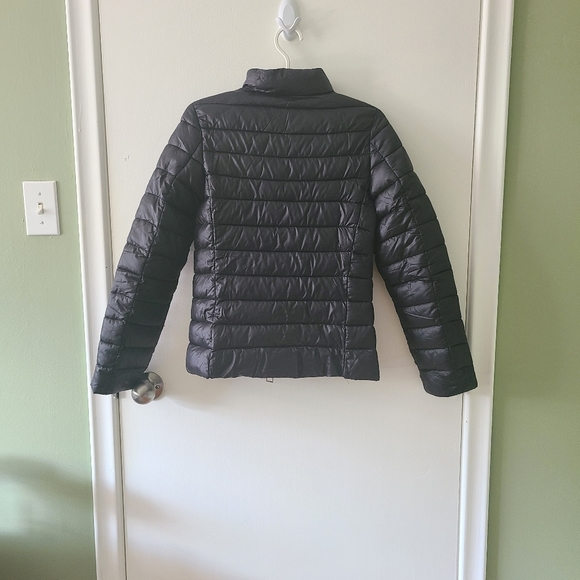 Mango Puffer Jacket in Black - Picture 3 of 7